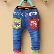 High quality spring new fashion baby boys jeans children denim pants kids trousers 2 3 4