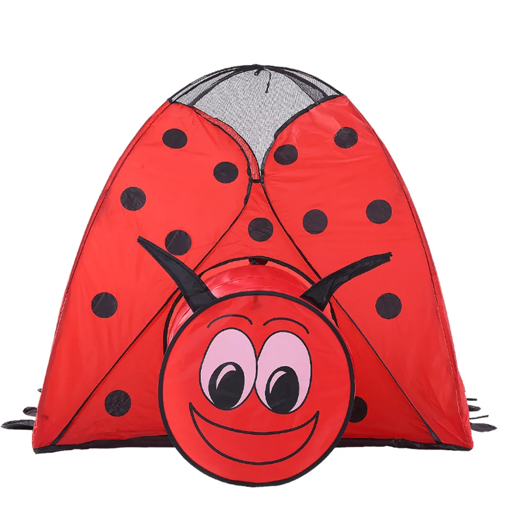 Play Tent Kids Beetle Toy Tent Tunnel Cartoon Children Play House Boy Girl Princess Castle Indoor Outdoor Best Gift beach tent (11)