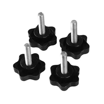 

4Pcs Adjustable M5 Knob Star Grip Knobs Compatible with V-Slot C-Beam for 3D Printer