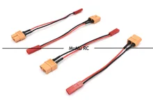 XT60 Female/Male To JST Female/Male Charging Adapter Lead Plane Car Helicopter Charger For RC Quadcopter Multicopter Drones