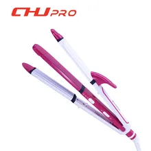 Профессиональный выпрямитель и прибор для завивки волос 3 в 1 утюг керамический плоский утюжок для завивки утюжок салон питание для Волос Стайлинг