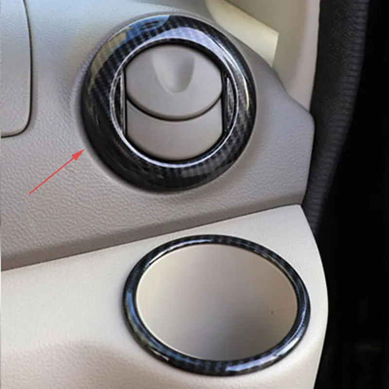 Для Nissan NV200 Evalia 2010 ABS Хромированная приборная панель вентиляционное отверстие накладка рамка внутренняя отделка передняя крышка для водного стекла