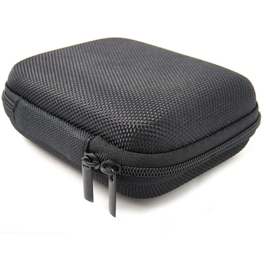 

Hot Sale Portable Mini Round Hard Storage Case Bag for Earphone Headphone SD TF Cards Headset Mobile phone headset accessories