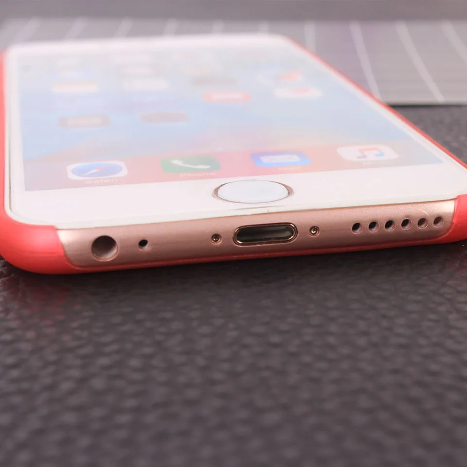 Для iphone 7 чехол матовый ПК для телефона 5 6 6S Матовая защитная оболочка тонкая