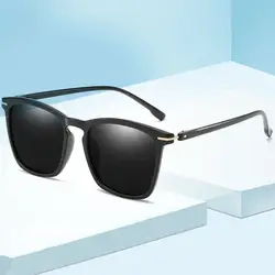 2019 Новый TR90 спортивные солнцезащитные очки поляризованные Квадратные Солнцезащитные очки Для мужчин и Для женщин Брендовая Дизайнерская