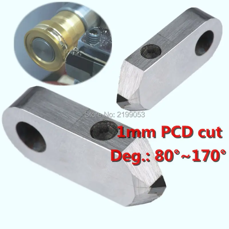 Posalux type diamond cutting tool 1mm V cut jewelry making tools PCD Endmill Cutter for Posalux