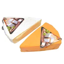 15 шт./лот Японии Натуральный сыр squeeze эластичный с tag оптом Kid Игрушка Коллекционные вещи