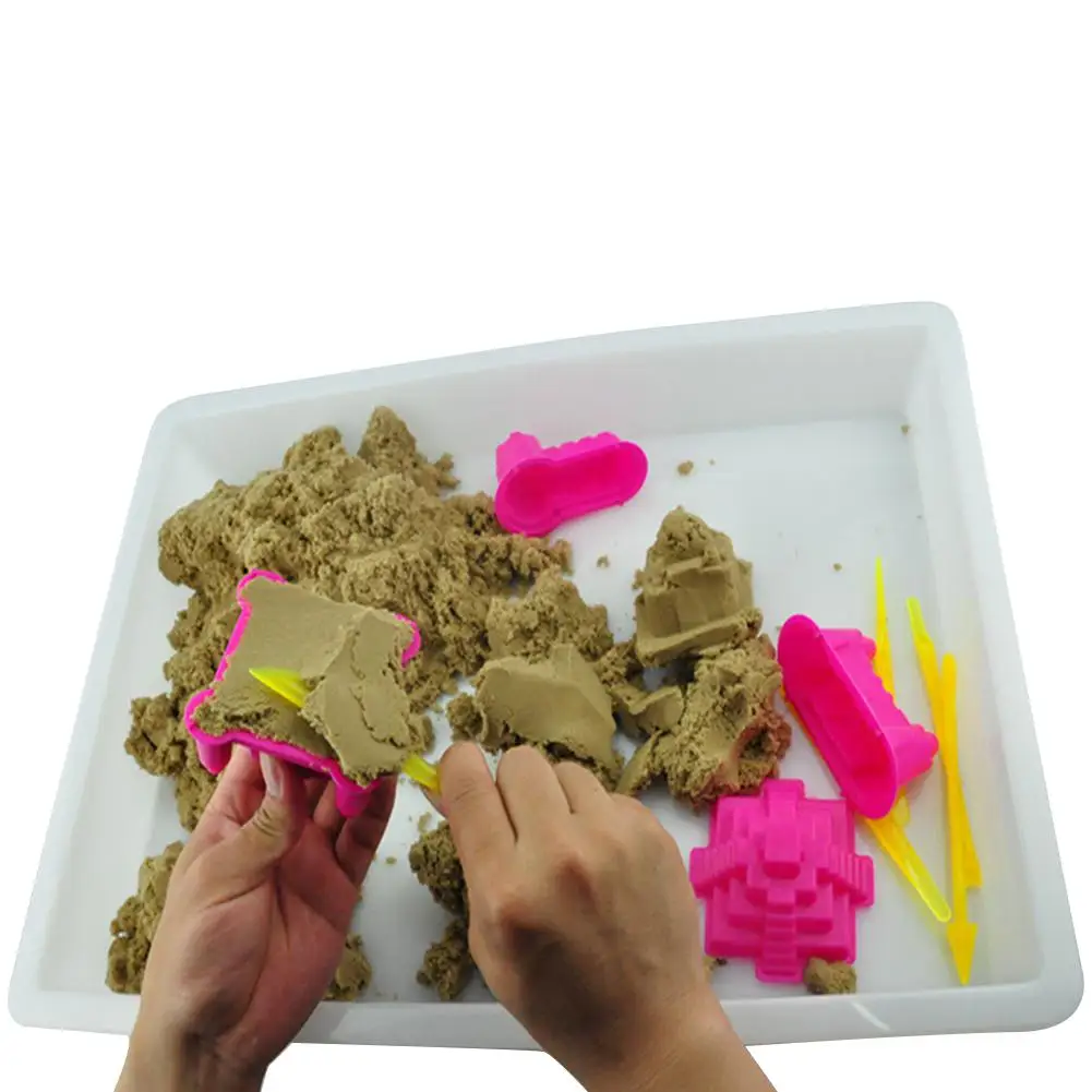 6 шт./компл. детские пляжные песочное Моделирование игрушки набор «сделай сам» для песка замок, домик для формовки забава игра игрушки(не включает в себя песка