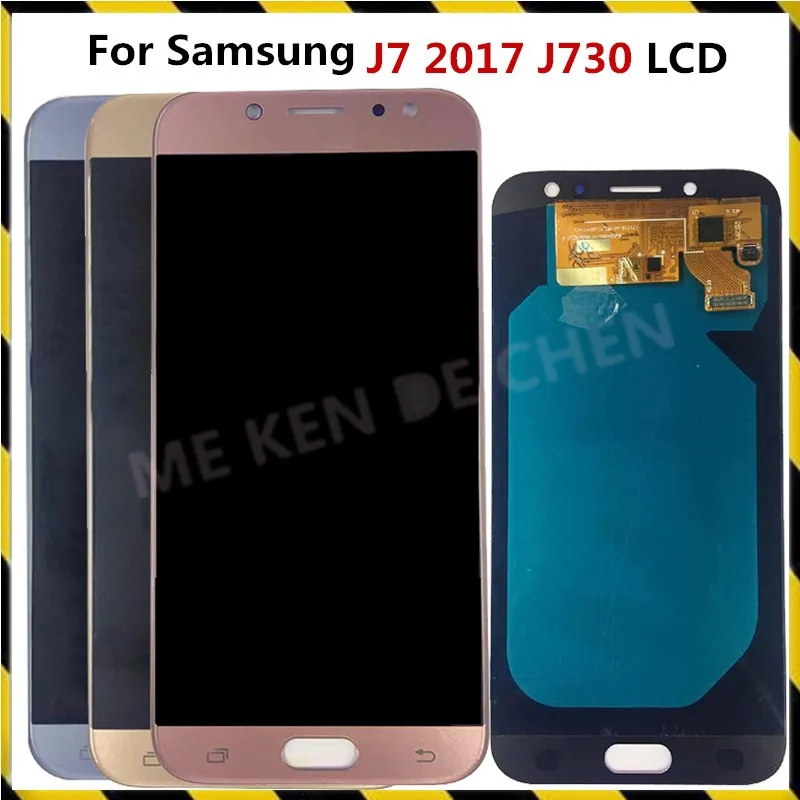 Super AMOLED для samsung Galaxy J7 Pro 2017 J730 ЖК-дисплей Дисплей + Сенсорный экран планшета
