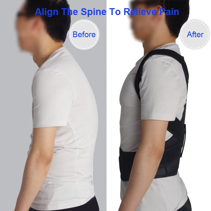 Anti-humpback correction belt