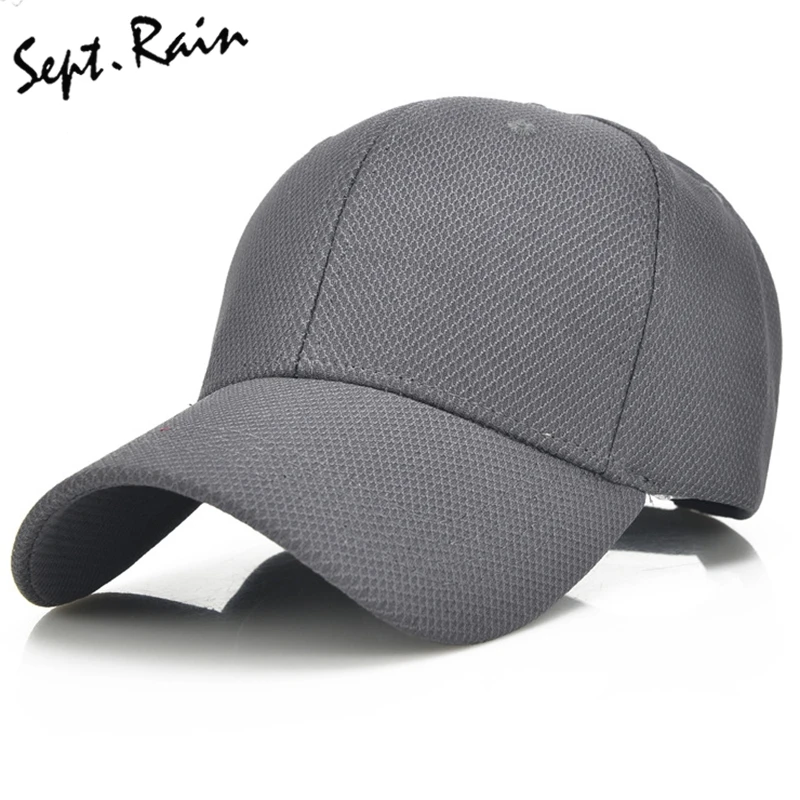 Для мужчин женщин Лето Snapback быстросохнущая сетки Бейсбол Кепки шляпа солнца