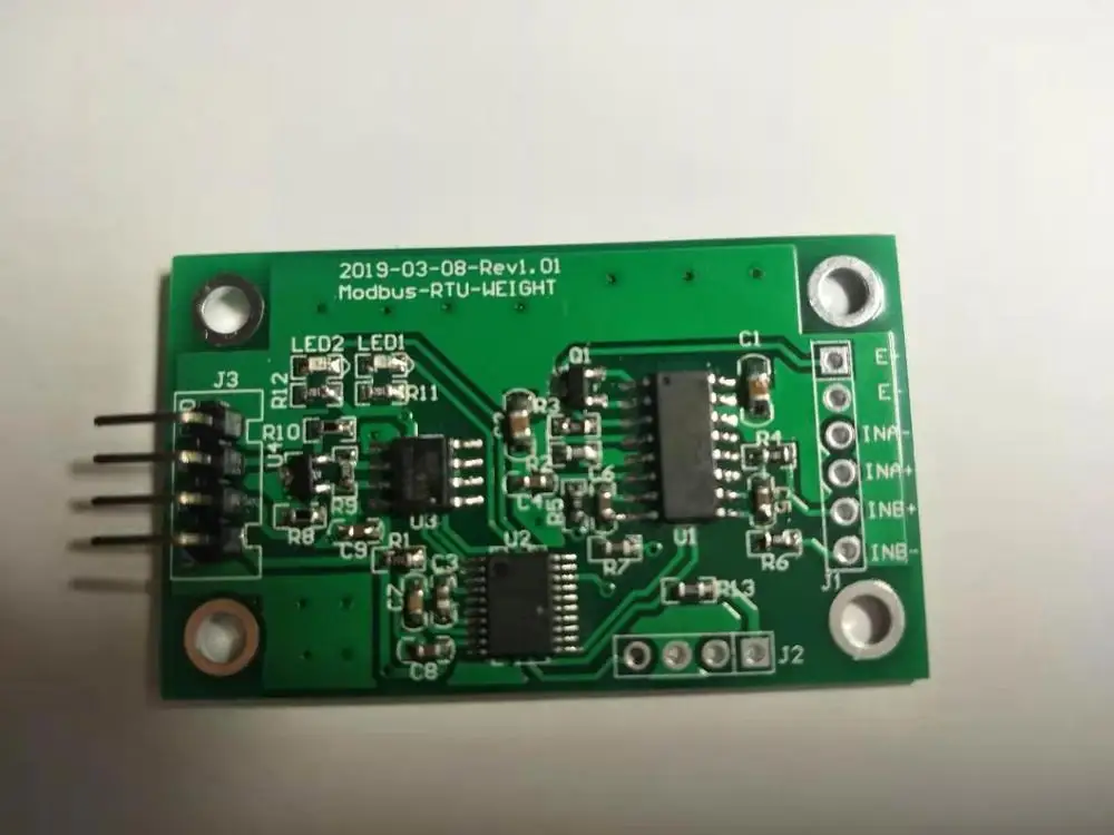 Новый Интеллектуальный весовый модуль HX711 с интерфейсом RS485 датчика резистивного