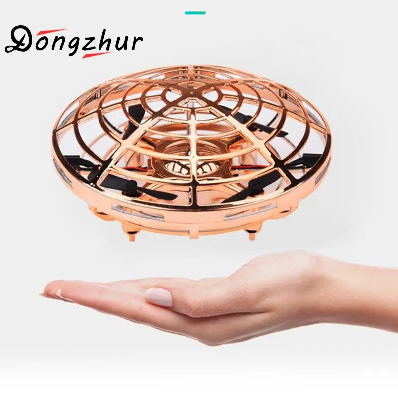 

Mini Rc Drone With Sensors 2.4g 4ch Quadcopter Gyro Fly Ball Smart No Remote Control Shatterproof Pocket Ufo Safe Toys For Kids