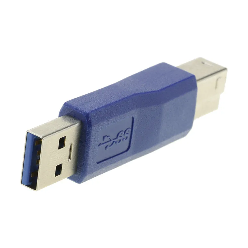 USB 3 0 тип A папа к Тип B разъем адаптер конвертер для принтера|Переходники и