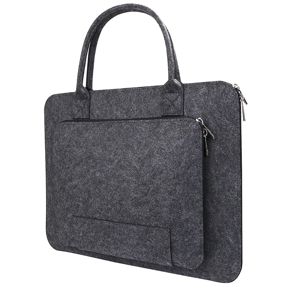 11/13/15.6/17 Inch Laptop Bag, Felt Laptop Sleeve Notebook Computer Case Carrying Bag Pouch with ...