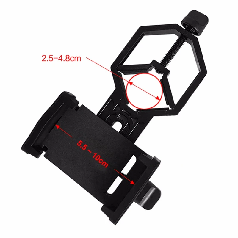 Универсальный адаптер для фотоаппарата бинокля monocular phone holder adapterholder mobile