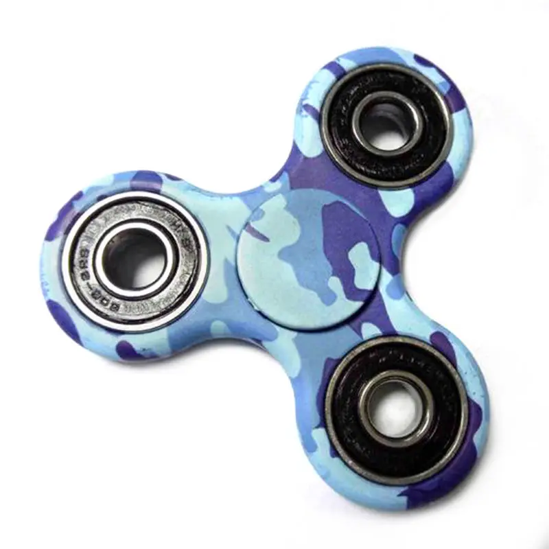 

Tri-Spinner Fidget Toy Ceramic EDC Hand Finger Spinner Desk Focus ADHD Autism