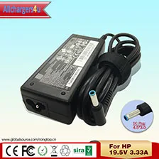 Original PPP009C 709985-002 710412-001 A065R07DL Laptop Charger AC Adapter 19.5V 3.33A 65W 4.5*3.0mm for HP Pavilion 15z-e000