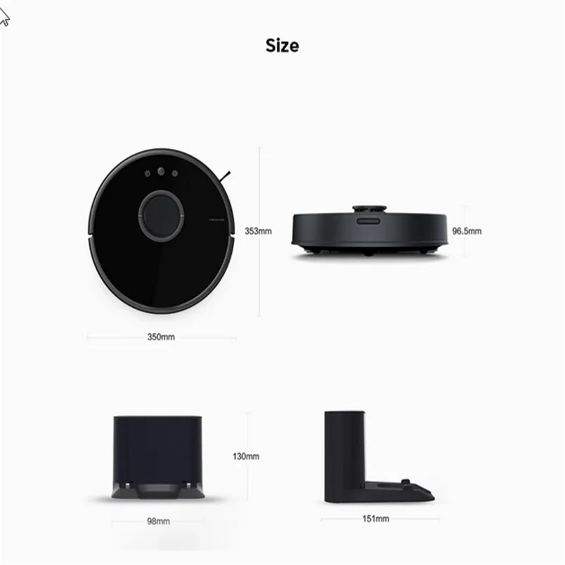 Original Roborock S55 Robot Vacuum Cleaner 2 Sterilize APP Control Smart Planned Sweeping Wet Mopping Machine New Sale