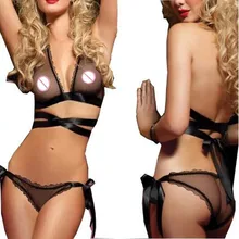 Porn Sexy Lingerie Women Hot Teddy Transparent Lingerie Set Sexy Underwear Set Sleepwear Bdoysuit Bodystocking Sex Products