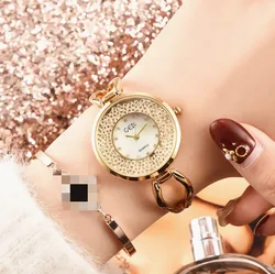 Moda Reloj de Cuarzo Oro Rosa Reloj Dorado Rodando Reloj de Diamantes Relojes de Pulsera para Mujeres de Acero Inoxidable Moda Reloj de Cuarzo Oro Rosa Reloj Dorado Rodando Reloj de Diamantes Relojes de Pulsera para Mujeres de Acero Inoxidable