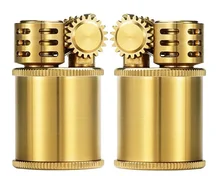 Old Fashioned Pure Copper Lighter Gasoline Kerosene Oil Petrol Lighter Vintage Style Nostalgic version Refillable Lighter LFB468