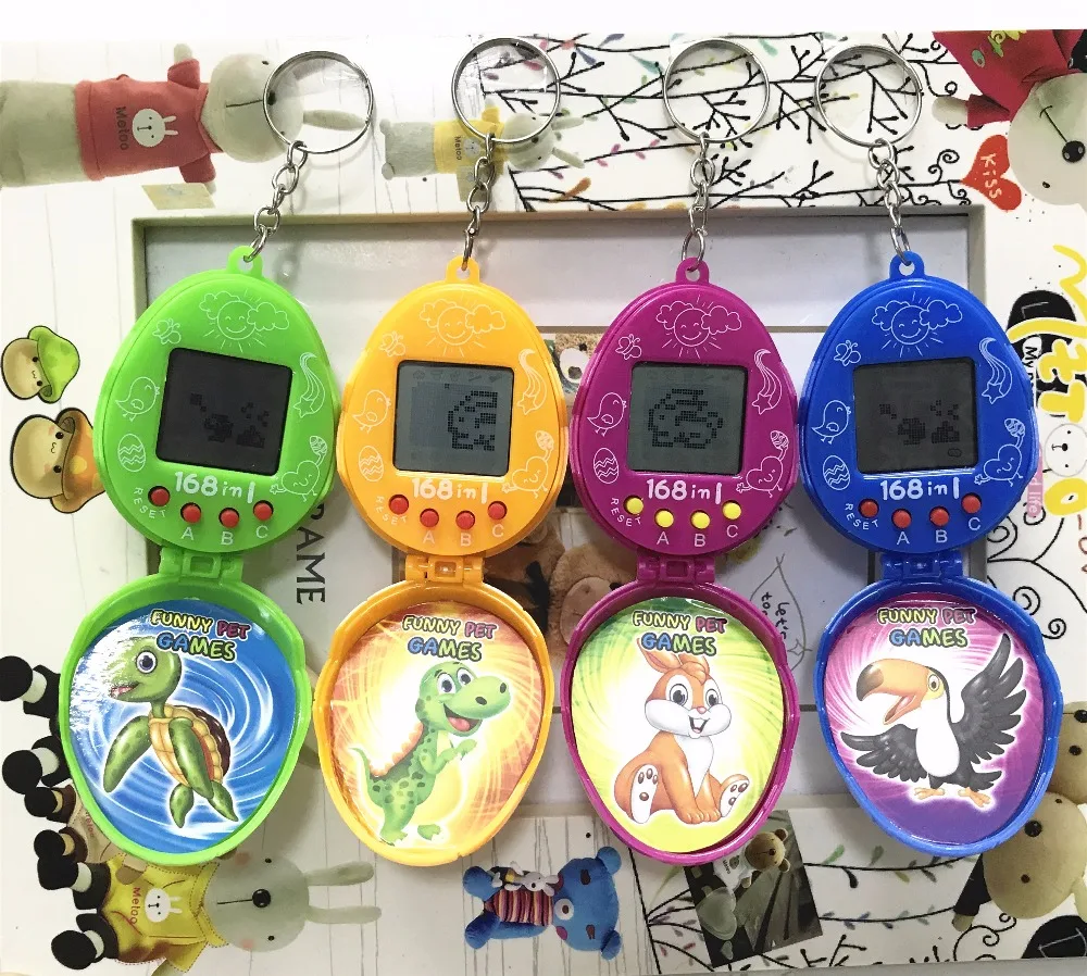Dinosaur Egg Tamagotchi Toy 168 Pets Electronic Retro Funny Kids Toys #HD3 