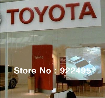 

Holographic rear projector screen film for glass shop windows video advertisting with competitive price
