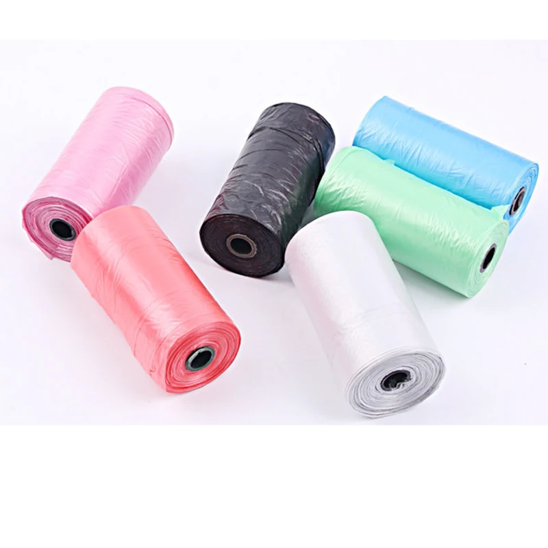 

8 Roll 120 Pcs Pet Dog Biodegradable Waste Dog Pooper Scooper Bags on Board Dog Trash garbage Bags Pet clean Supplies Poop Bags