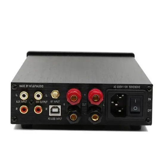 FX-AUDIO M-200E HiFi 2.0 Digital Audio Bluetooth Headphone Amplifier 120W*2 Input USB/SD/RCA/FLAC 24Bit/192KHz AC110-220V OLEDpg