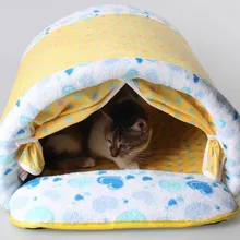 Прекрасная комнатная собачка кошка дом принцессы платье для собак теплые товары для собак Щенок Кровати поставки собаки кошки гнездо Аксессуары