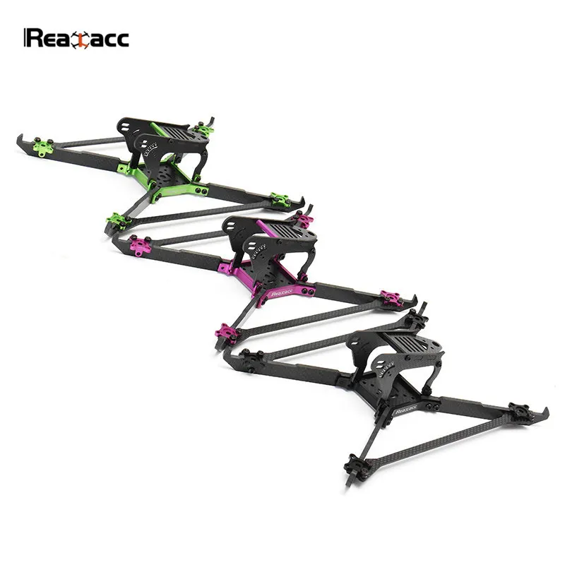 

Original Realacc Real1S Stretch 5 Inch 4mm Thickness Vertical Arm CNC Carbon Fiber Frame Kit VS Realacc RealS For RC Quadcopter