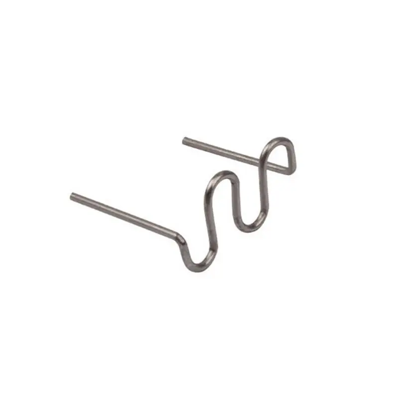 100 Pcs Set Precut 0 6mm Wave Flat Hot Staples For Plastic Stapler Repair Welder
