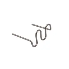 100 Pcs Set Precut 0 6mm Wave Flat Hot Staples For Plastic Stapler Repair Welder