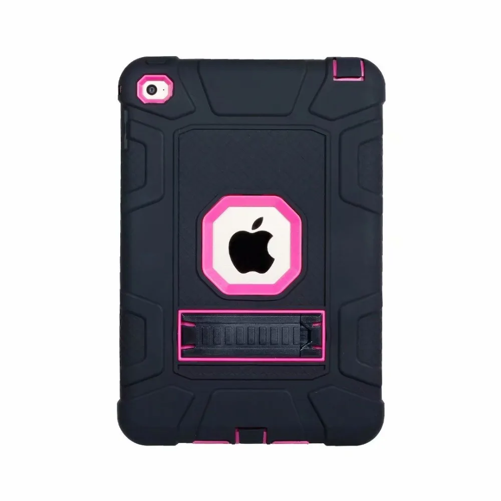 Мягкий чехол для Apple ipad mini 5 4 3 2 1 со встроенным ремешком на руку, силиконовый резиновый чехол для ipad mini 1 2 3 4 5 чехол для планшета+ ручка