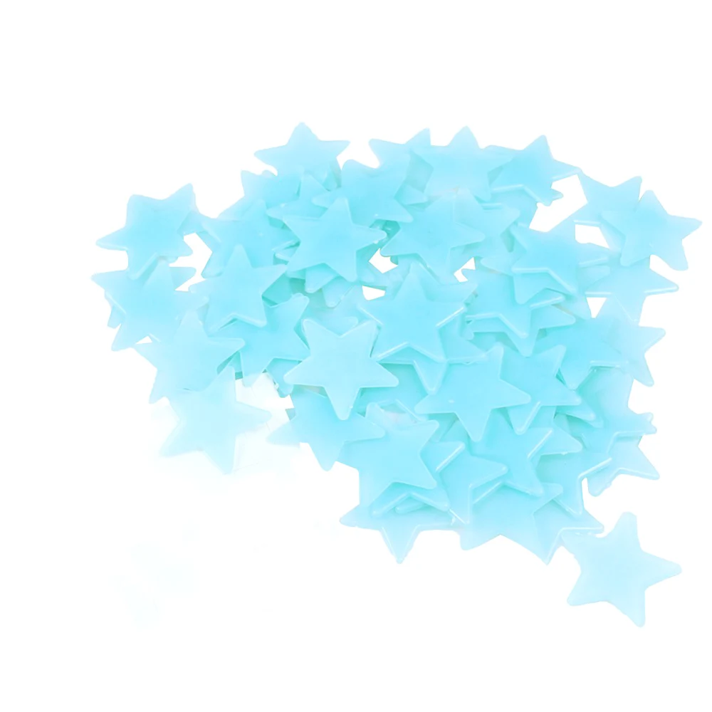 100pcs-lot-Glow-Wall-Stickers-Decal-Baby-Kids-Bedroom-Home-Decor-Color-Stars-Luminous-Fluorescent-4colors3