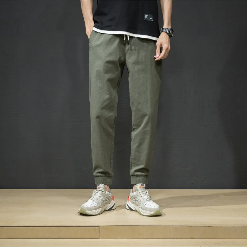 Мэлори 2019 новые летние Повседневное брюки Хай-стрит Для мужчин в стиле «хип-хоп» с эластичной резинкой Мужской Брюки мужские, штаны для