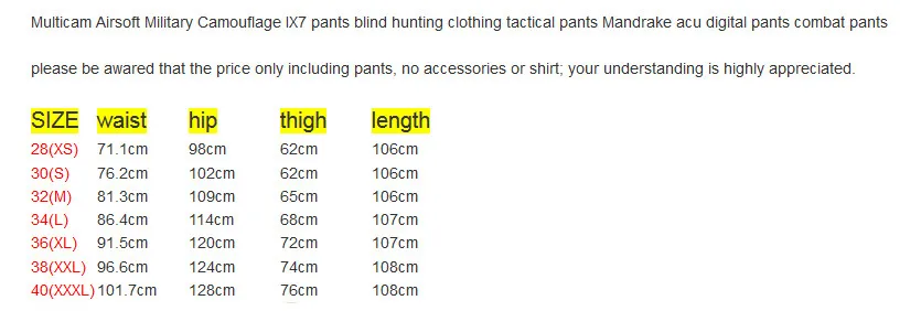 Мужские камуфляжные штаны военные армейские брюки карго спецназ на открытом воздухе мужской Тактический Камуфляжный скалолазание спортивные Легинсы xs-xl плюс размер