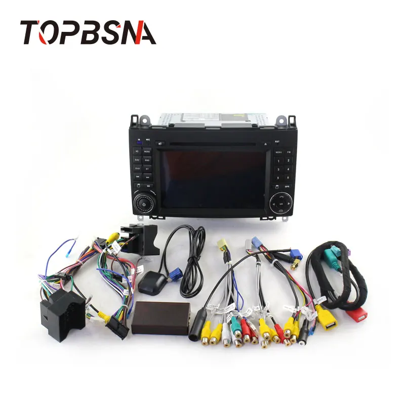 Cheap TOPBSNA Android 9.0 2 din Car DVD Radio for Mercedes Benz B200 A B Class W169 W245 Viano Vito W639 Sprinter W906 WIFI GPS Navi 4