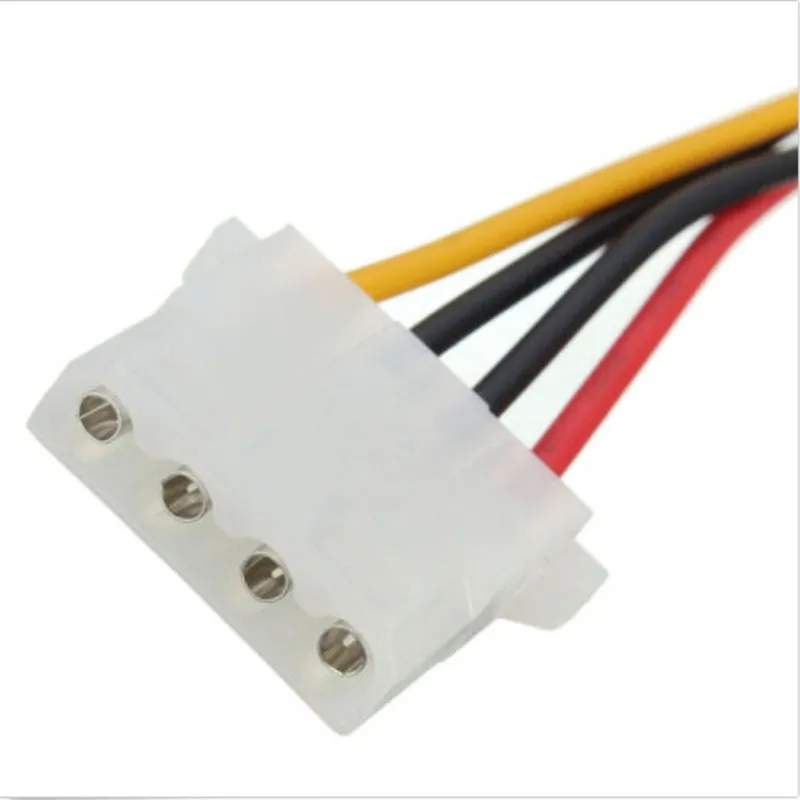 15 Pin SATA Male к 4 Molex Female IDE HDD силовой кабель жесткого диска Nov4 mosunx|sata male|hard drive cable4 pin molex