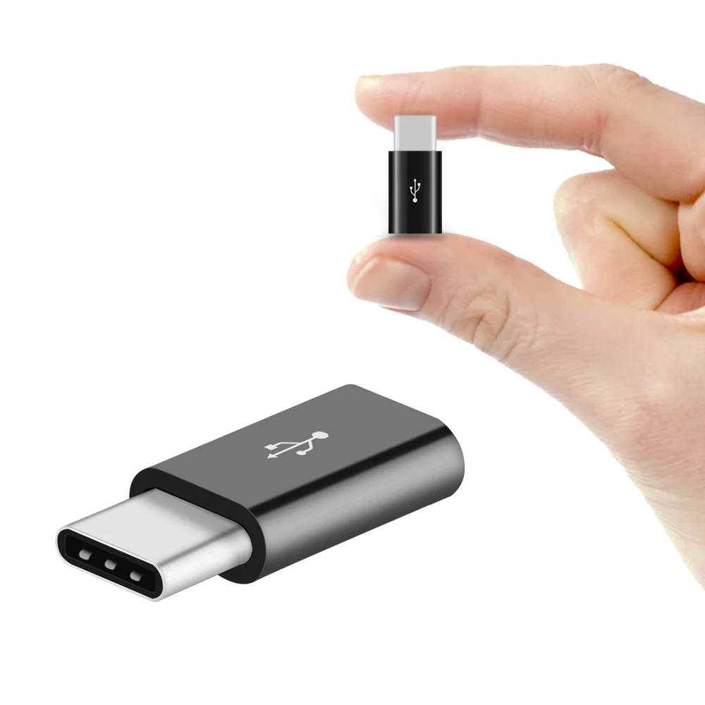 Usb type C разъем адаптера Micro USB мама к USB-C папа USB 3,1 конвертер данных для samsung для Galaxy Note 8 S8 Plus и т. Д