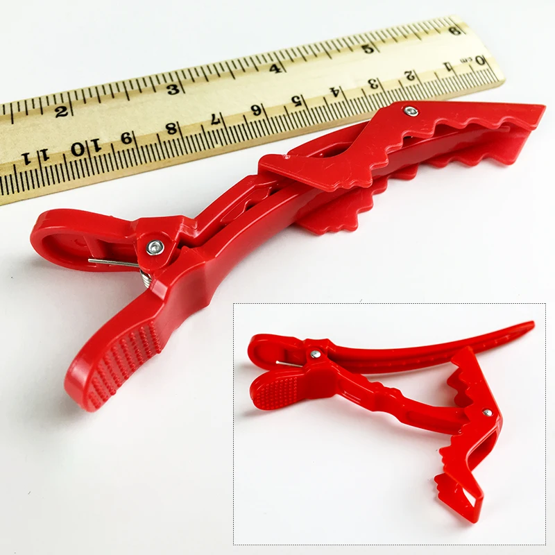 Alligator Hair Clips Black Purple Red Hairpins Beak Sectioning Clamp Hairdressing Hair Care Styling Tools 6 PCS/LOT Alligator Hair Clips Black Purple Red Hairpins Beak Sectioning Clamp Hairdressing Hair Care Styling Tools 6 PCS/LOT