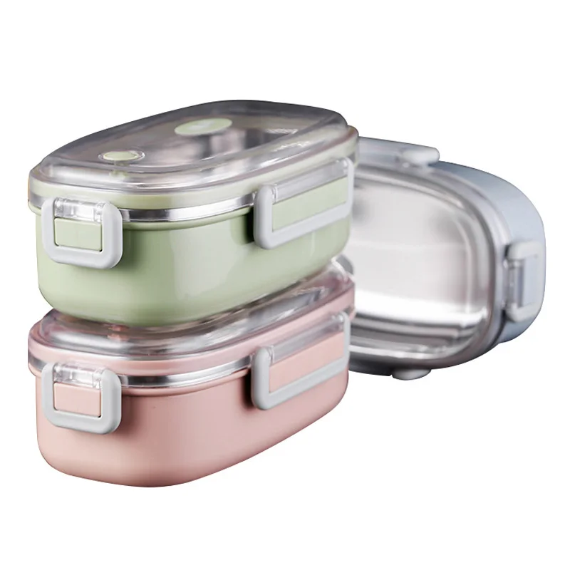 UPORS Stainless Steel Lunch Box Portable Food Container Leak Proof Japanese Thermos Bento Box Healthy School Lunch Box for Kids UPORS Stainless Steel Lunch Box Portable Food Container Leak Proof Japanese Thermos Bento Box Healthy School Lunch Box for Kids