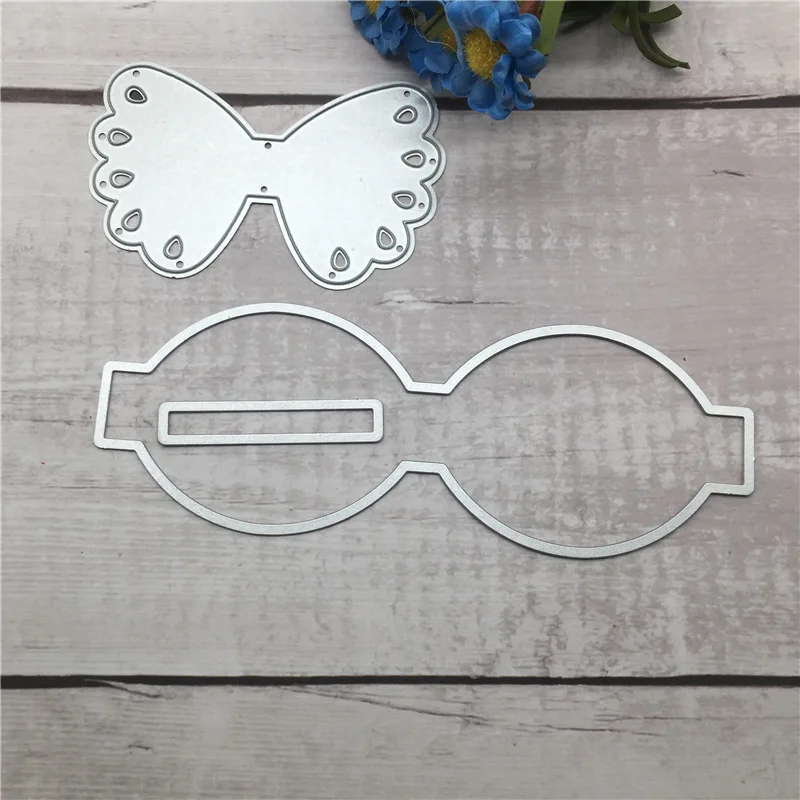 

Die embossing die DIY scrapbook die for butterfly knot paper cutter