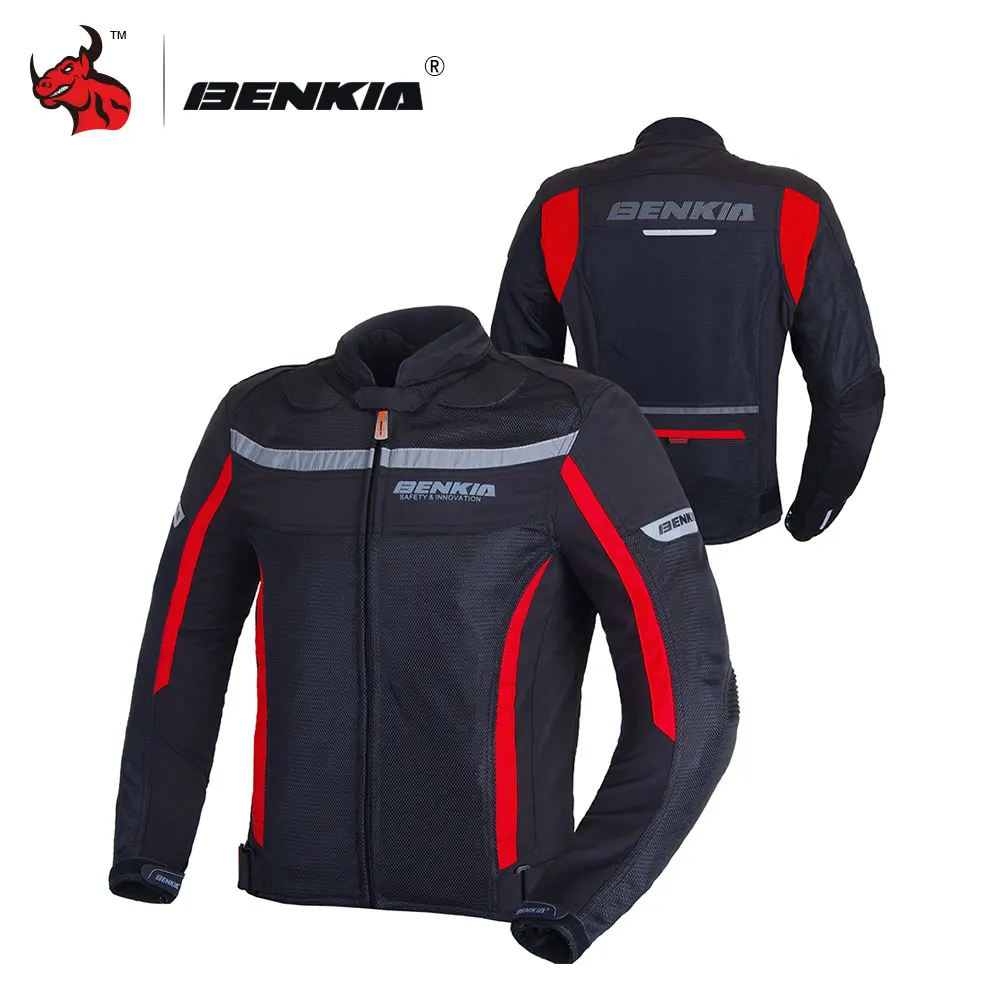 BENKIA мотоциклетная гоночная куртка съемная ветрозащитная подкладка мотоциклетная сетчатая Куртка Мото летняя куртка мужская мото одежда