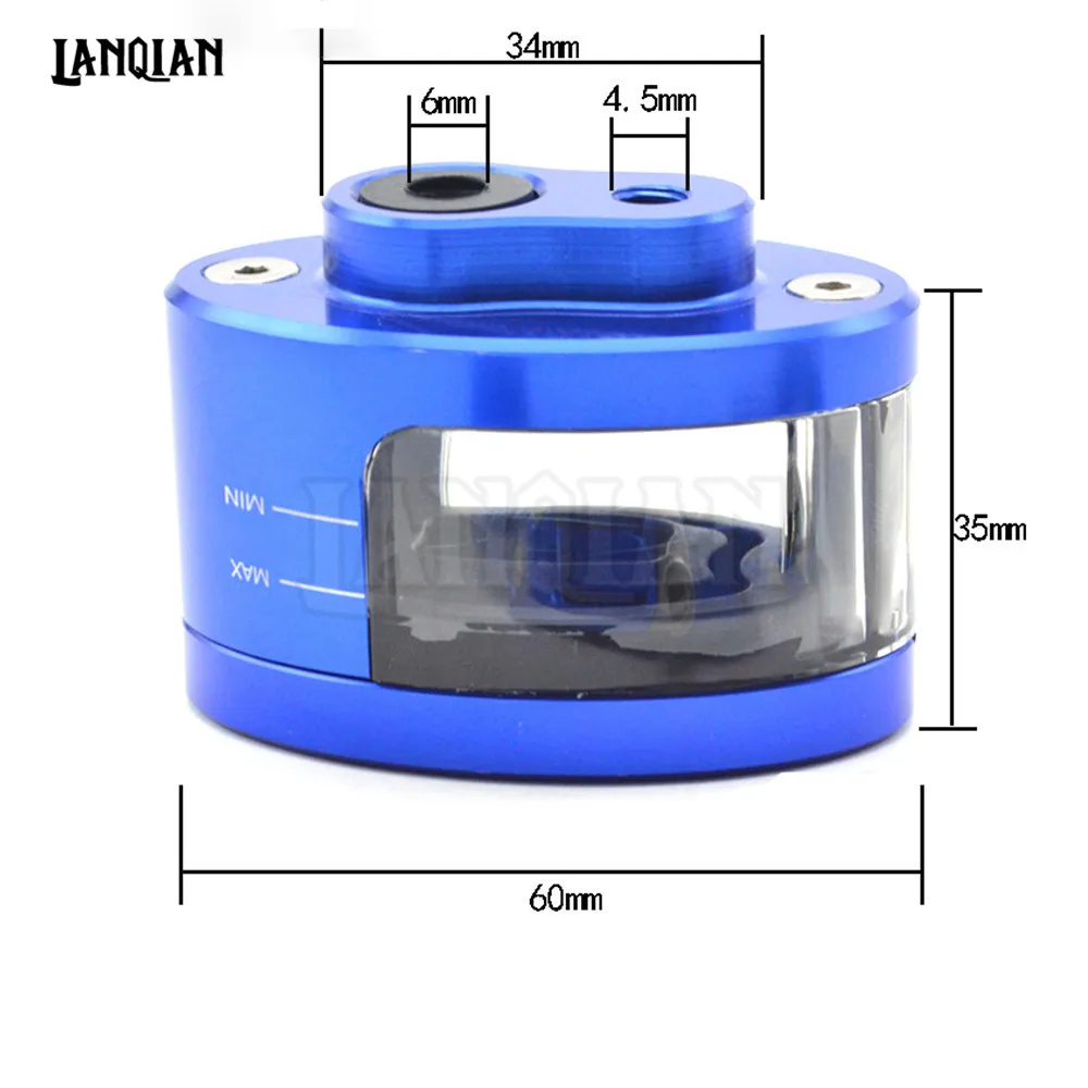 Для honda Yamaha Kawasaki KTM мотоцикла Тормозная жидкость резервуар сцепления бак масляный жидкости чашки GSXR600 MSX125 TMAX 500 z750 z900 Z1000