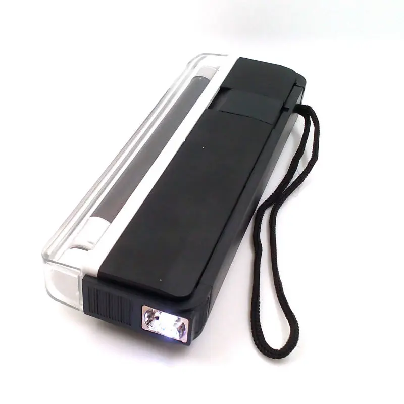 Money detector with torch Portable UV Ultra Violet LED Light Lamp ID Card banknote bill Currency Money detector Gold Line 6
