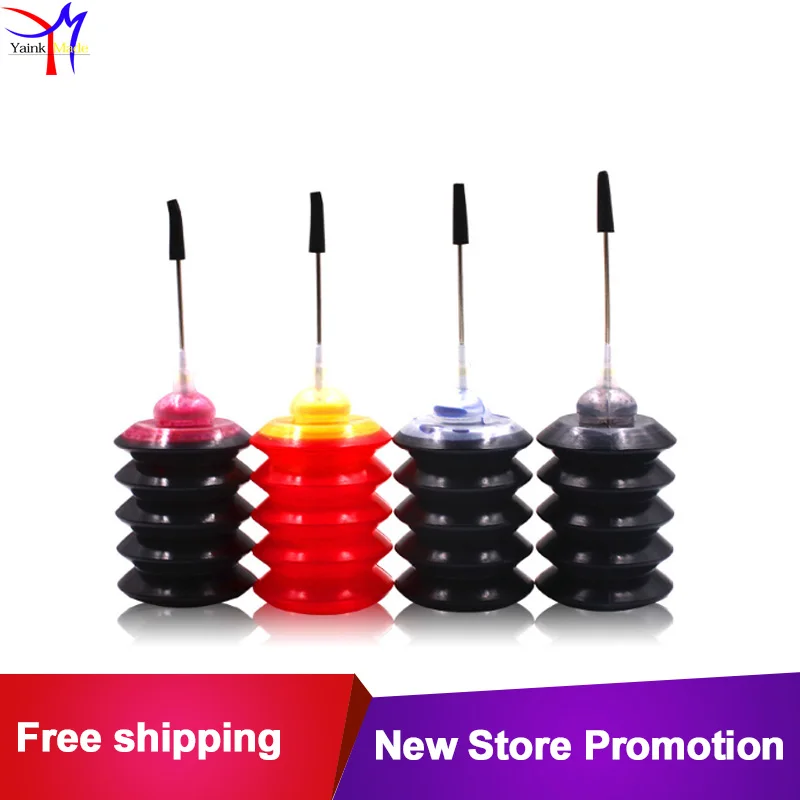 

4PK universal dye ink for HP 122 for Canon PG510 CL511 for Epson T1661-T1664 for Brother LC103 printer cartridge Ink Refill Kit