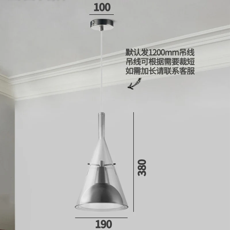 Современные подвесные потолочные светильники Лофт подвесной светильник для гостиной домашний декор подвесные светильники аксессуары для кухни подвесное освещение - Цвет корпуса: Grey