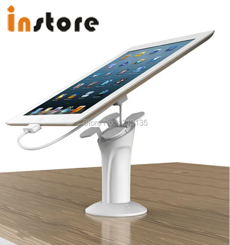 Anti Theft Tablet PC Retail Display Stand with Alarm 